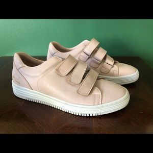 Depeche Blush Pink Velcro Sneakers 10